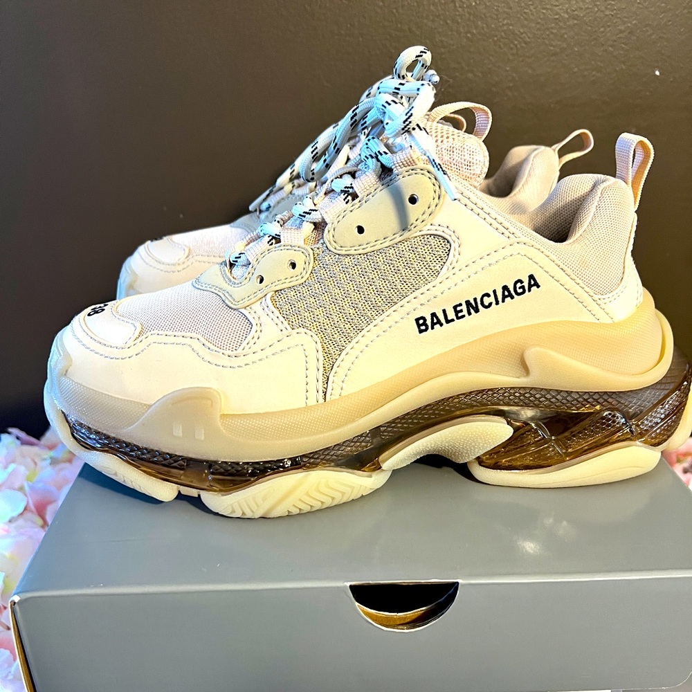 Balenciaga Triple S Air Nylon Sneakers